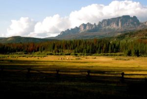 Absaroka Range near Dubois Wyoming